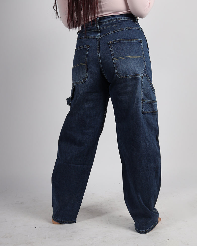 JEANS CARGO GLITTER