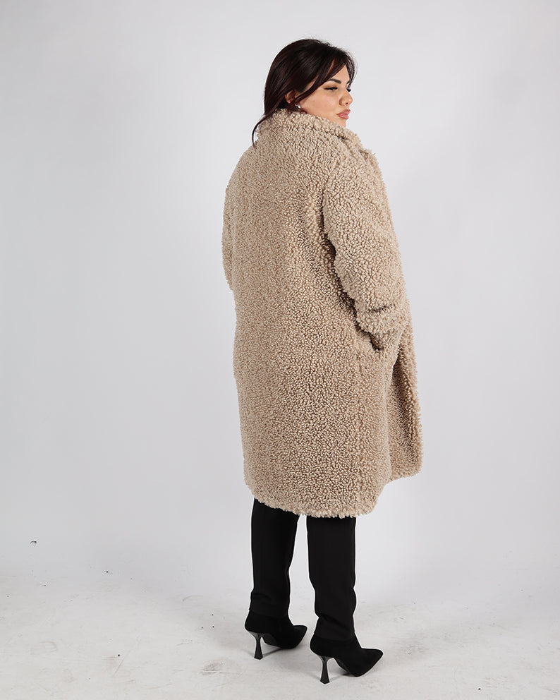 CAPPOTTO PELLICCIA TEDDY