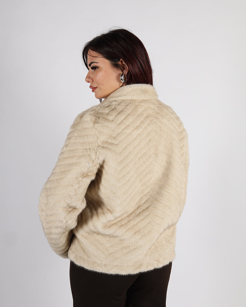 PELLICCIA DI VISONE MOD GIACCA