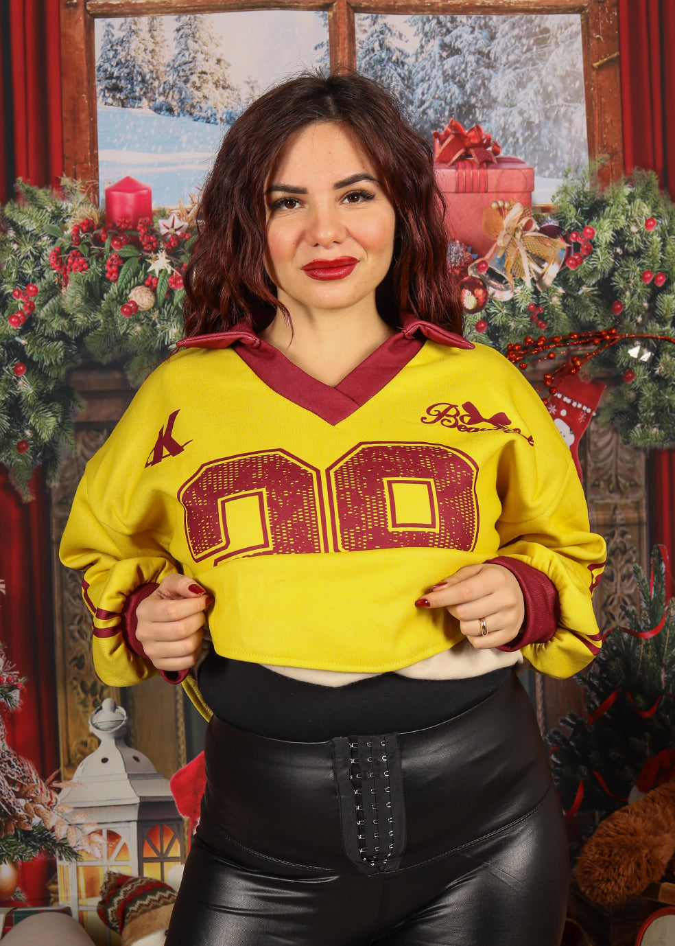 LEGGINS FELPATO ECOPELLE