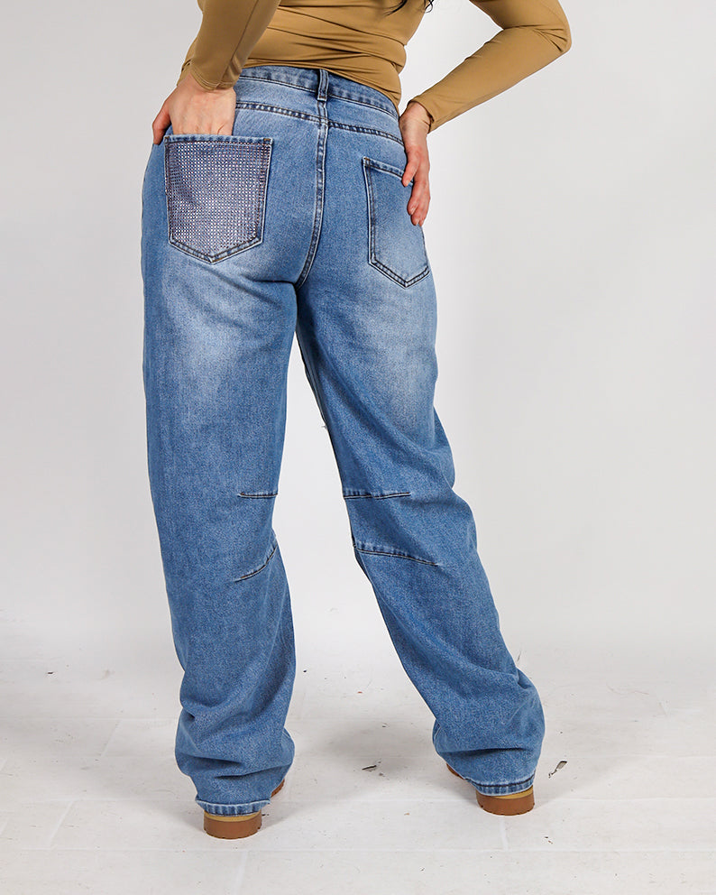 JEANS TASCHINO GLITTER RAISSA