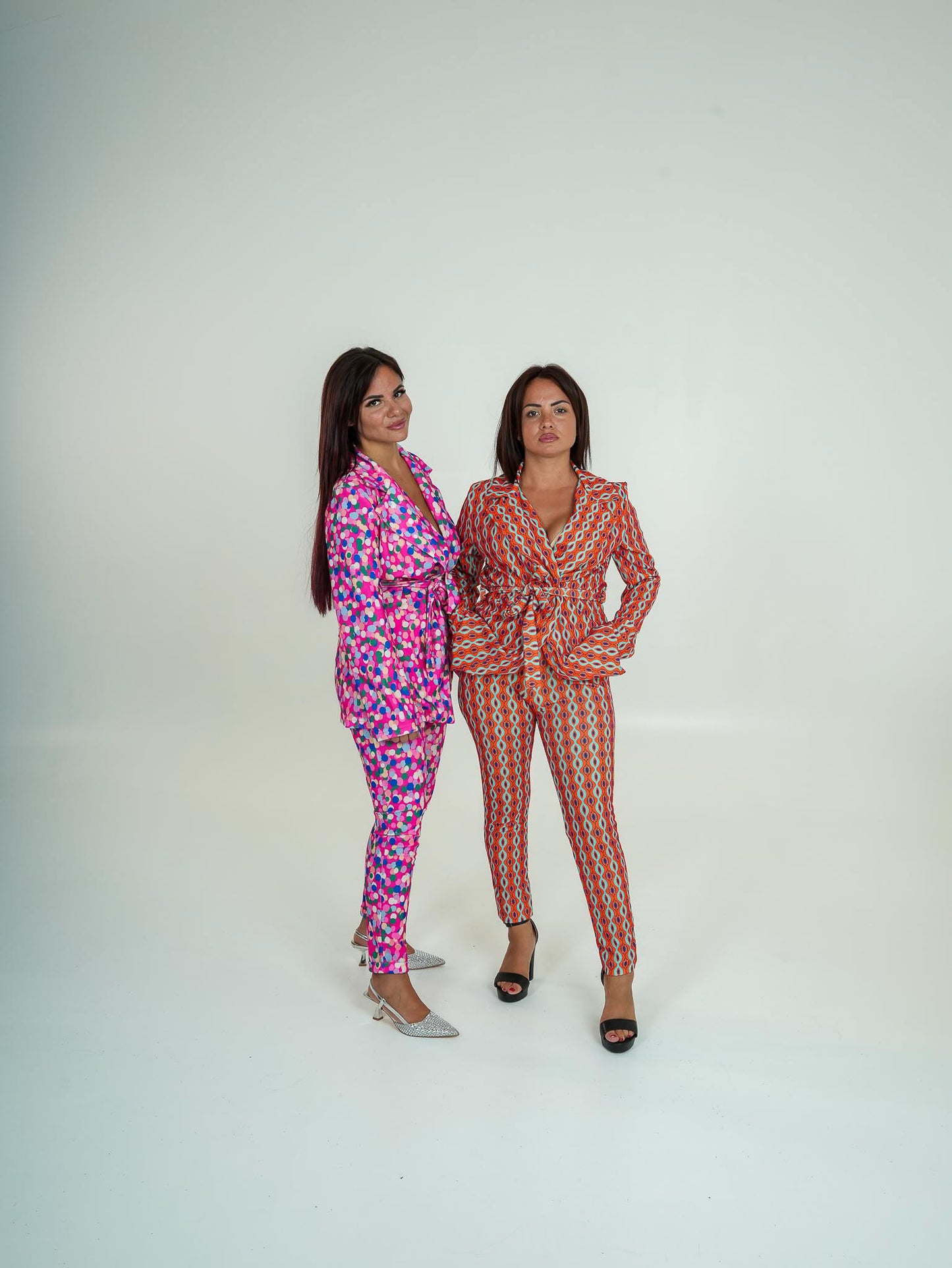 Tailleur Giacca e Pantalone a fantasia