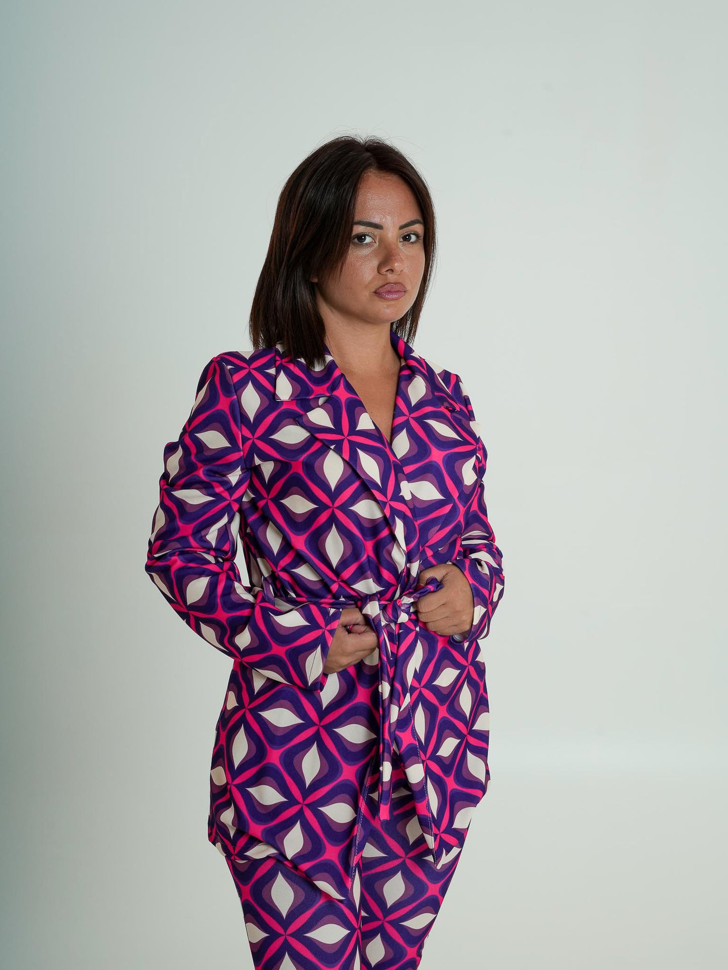 Tailleur Giacca e Pantalone a fantasia