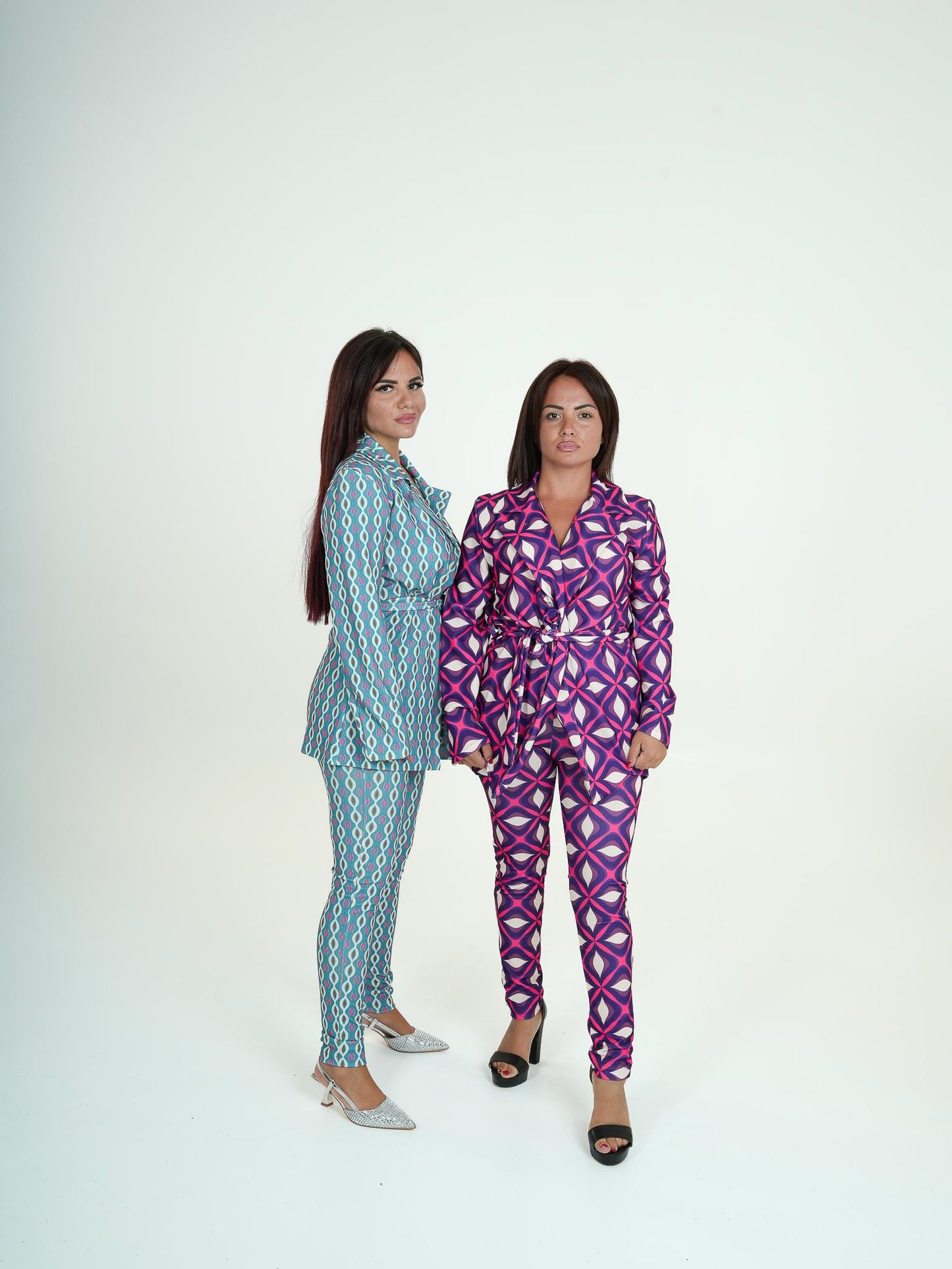Tailleur Giacca e Pantalone a fantasia