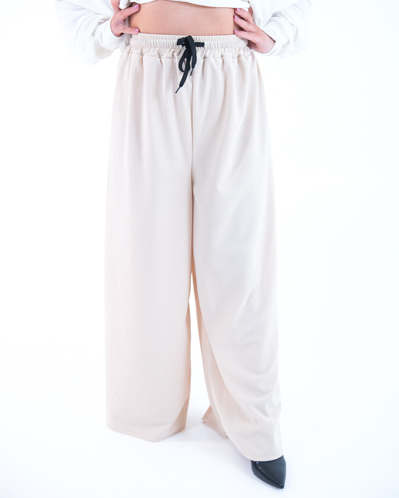 PANTALONI CLASSICI CON  ELASTICO OVER