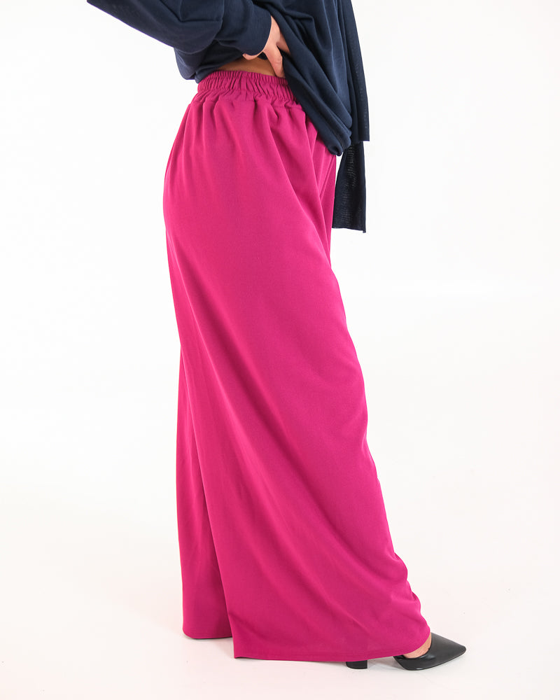 PANTALONI CLASSICI CON  ELASTICO OVER
