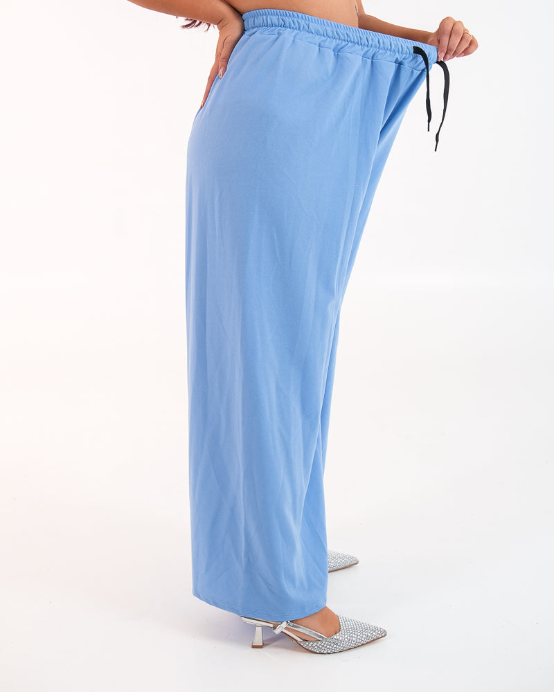 PANTALONI CLASSICI CON  ELASTICO OVER