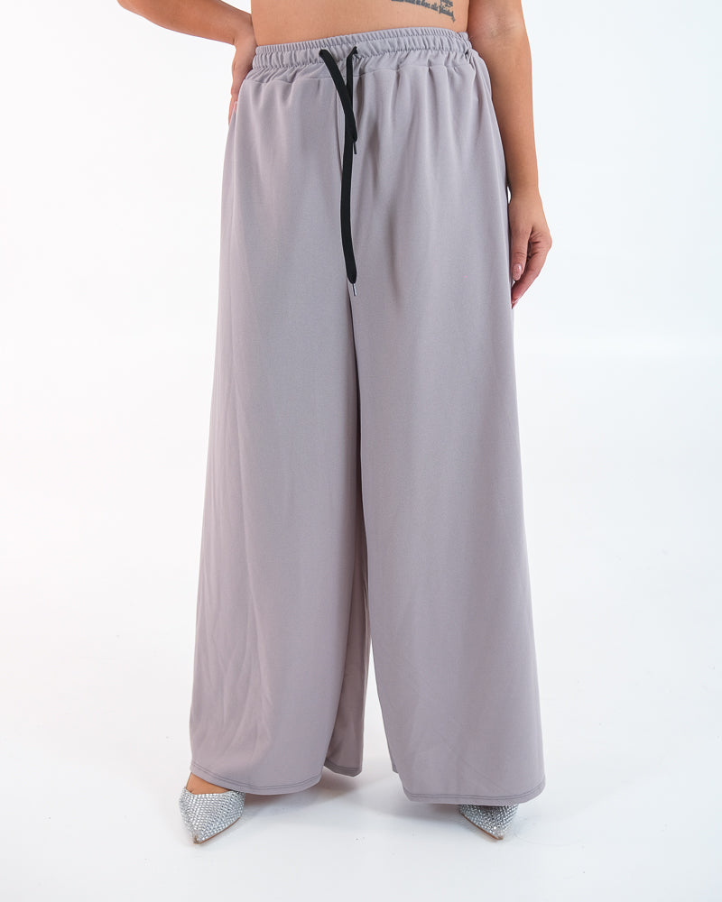 PANTALONI CLASSICI CON  ELASTICO OVER