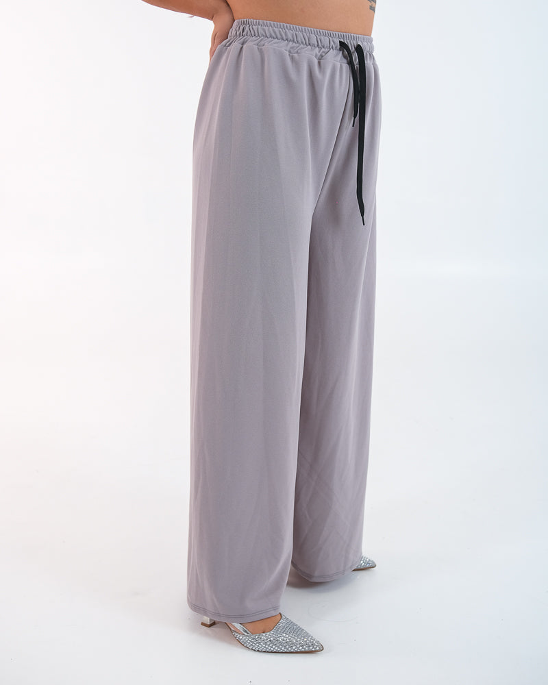 PANTALONI CLASSICI CON  ELASTICO OVER