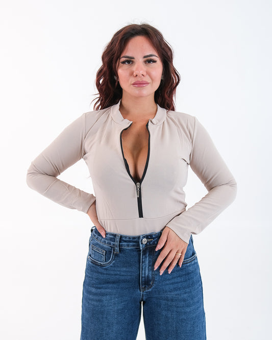 BODY CON CERNIERA GIULIA