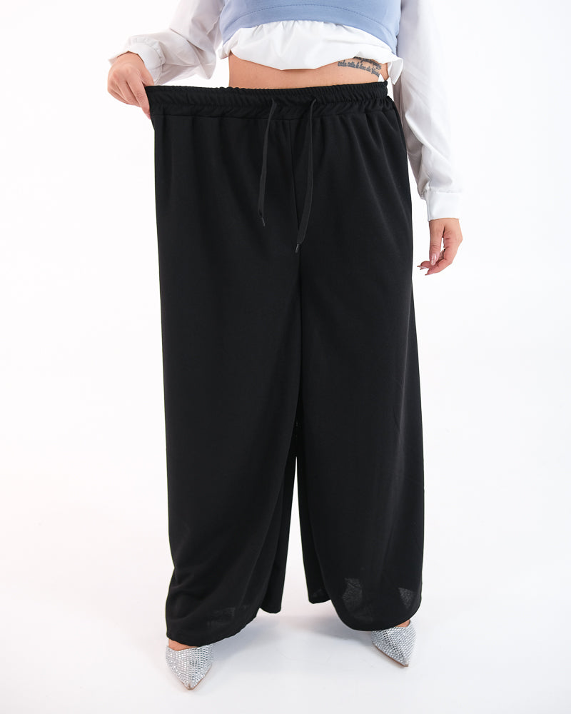 PANTALONI CLASSICI CON  ELASTICO OVER