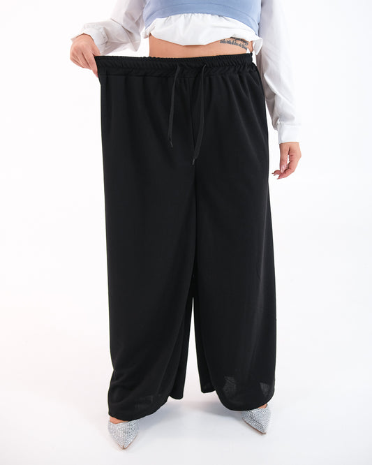 PANTALONI CLASSICI CON  ELASTICO OVER