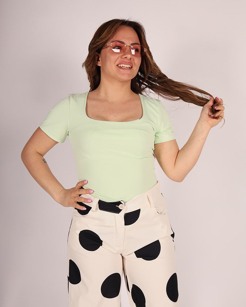 Body Mezze Maniche Semplce