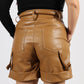 PANTALONCINI BERMUTA ECOPELLE