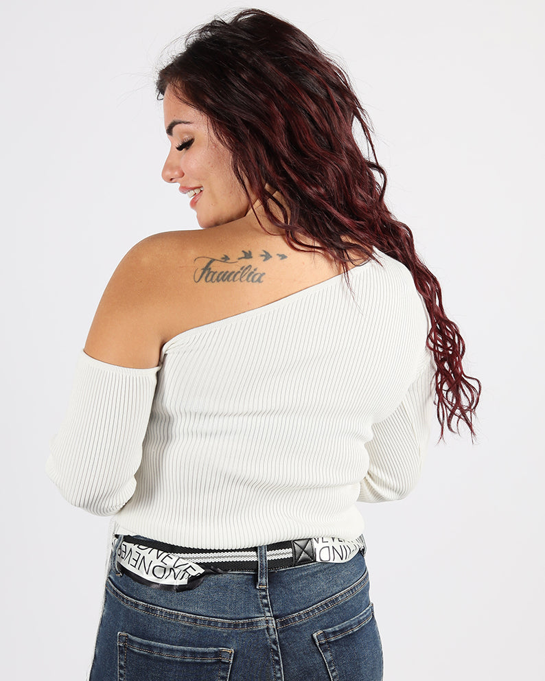 MAGLIONCINO CON FRANGE