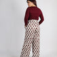 PANTALONE PALAZZO ROMBO
