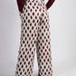PANTALONE PALAZZO ROMBO