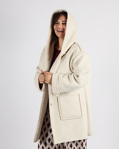 CAPPOTTO SCAMOSCIATO MOD MONTONE