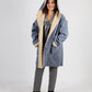 CAPPOTTO SCAMOSCIATO MOD MONTONE