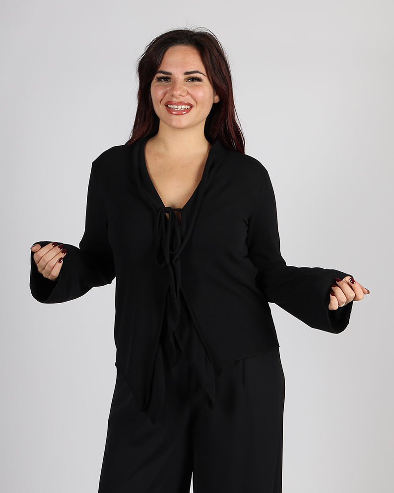 MAGLIETTA DI LANA RASATA MOD CAMICIA CONVOLA'