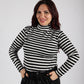 LUPETTO RIGATO COLLO ALTO