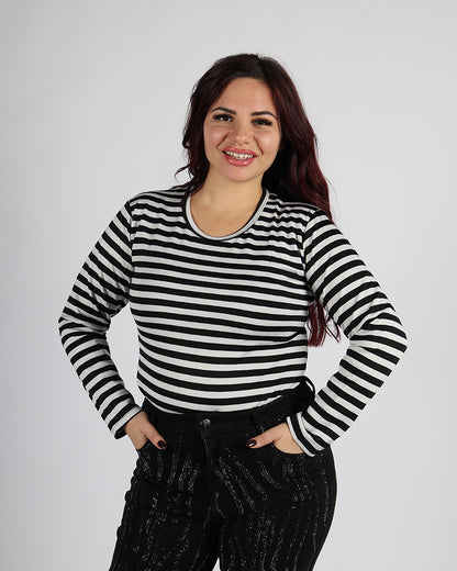 LUPETTO A RIGHE GIROCOLLO