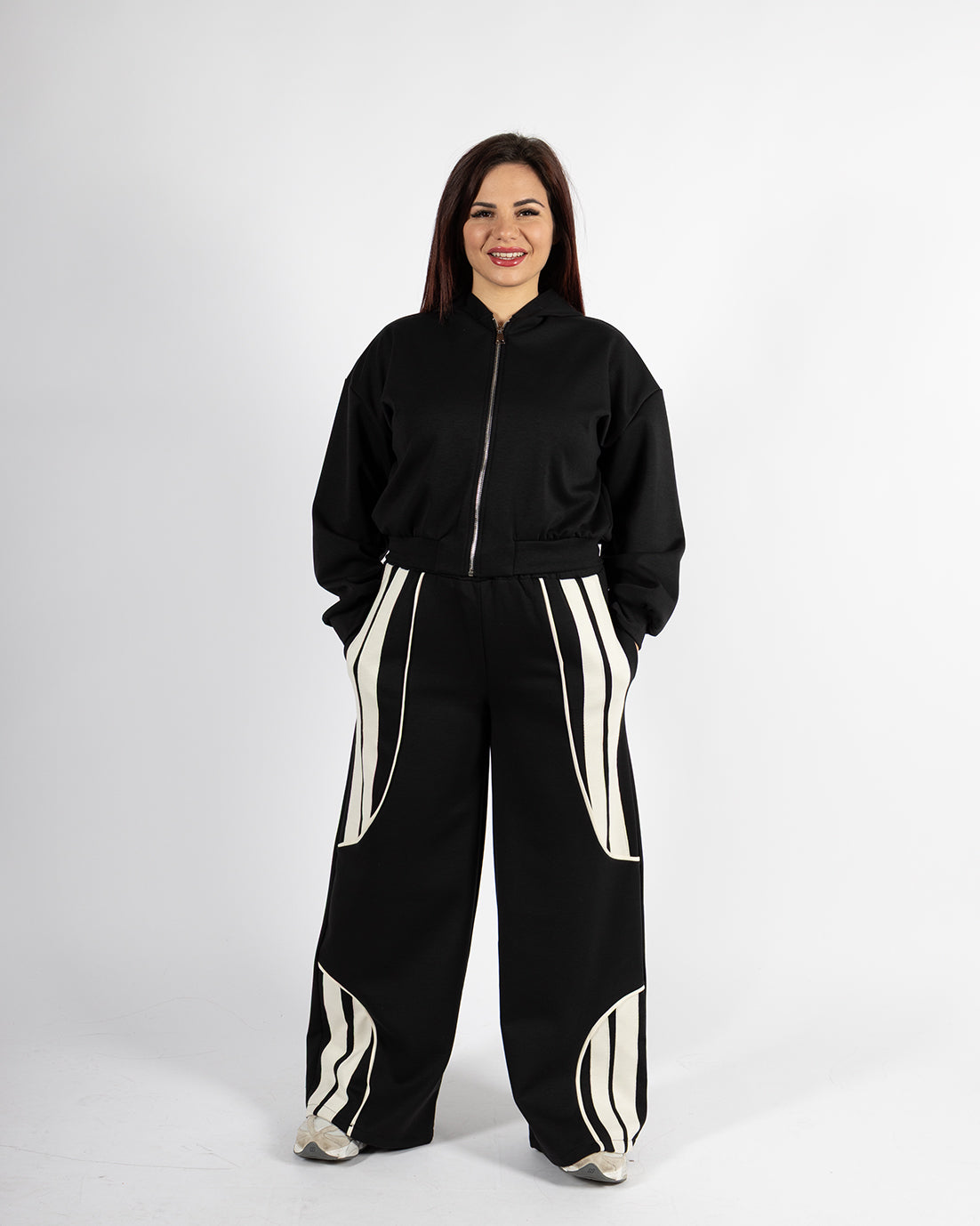 COORDINATO DOPPIE RIGHE