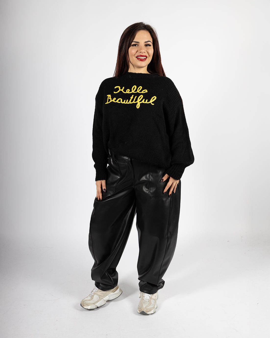 PANTALONE FELPATO DENIM