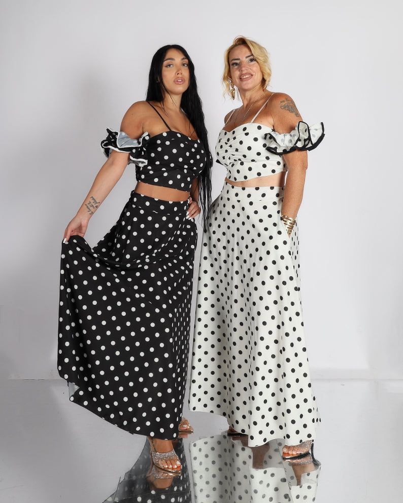 Coordinato Diamond Pois