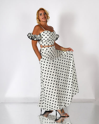 Coordinato Diamond Pois