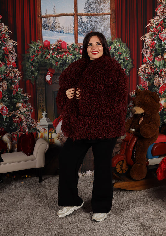 Pelliccia effetto Mongolia