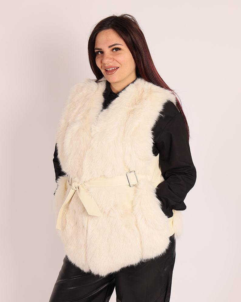 GILET PELLICCIA FROZE