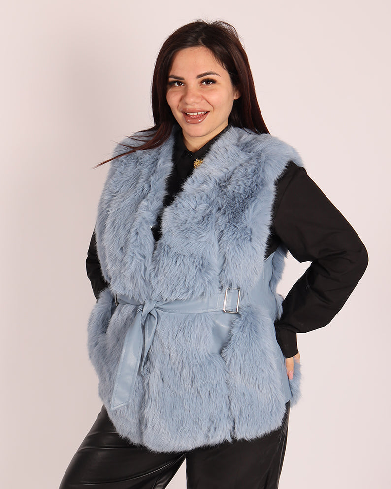 GILET PELLICCIA FROZE