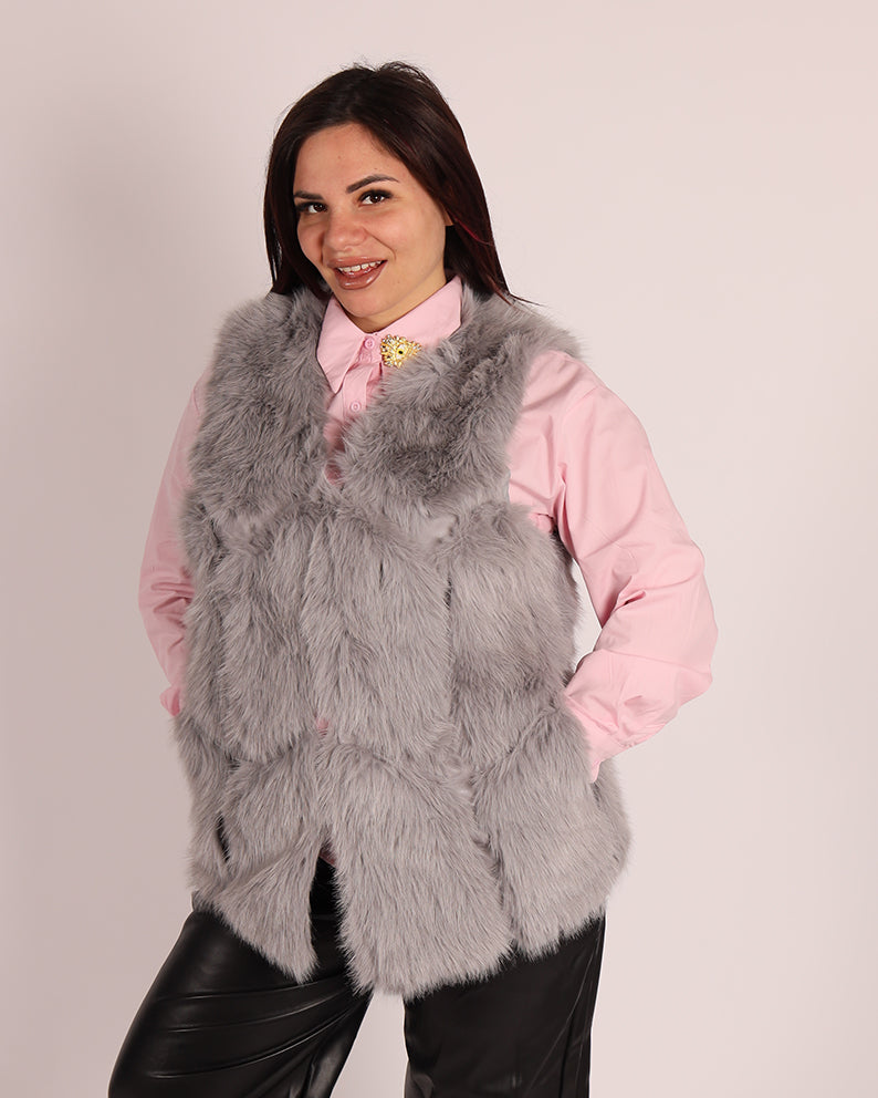 GILET PELLICCIA CHIC