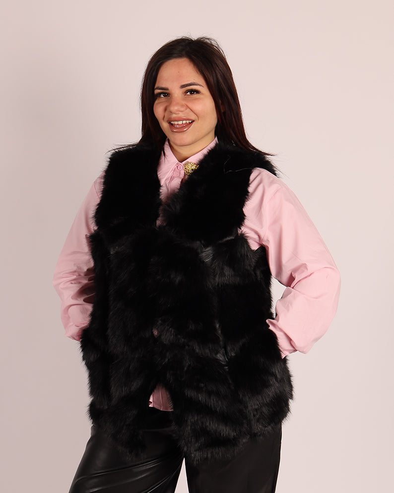 GILET PELLICCIA CHIC