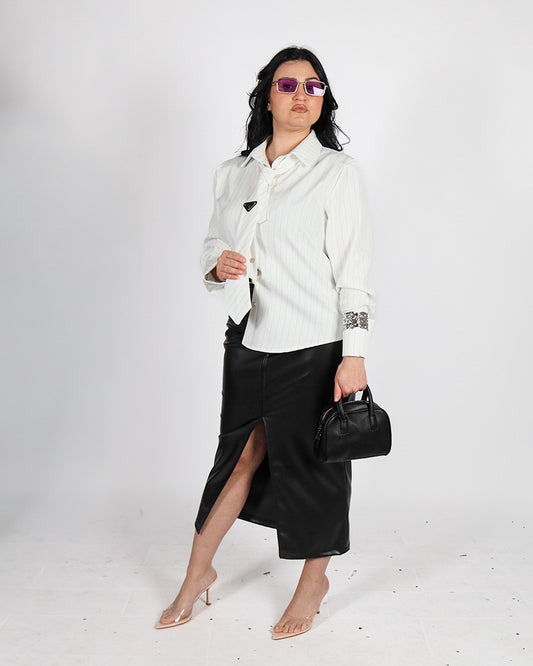 CAMICIA CRAVATTA ISANNA