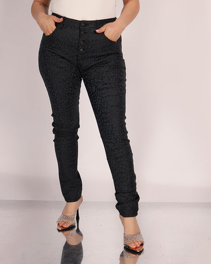 Pantaloni Elastici Maculati