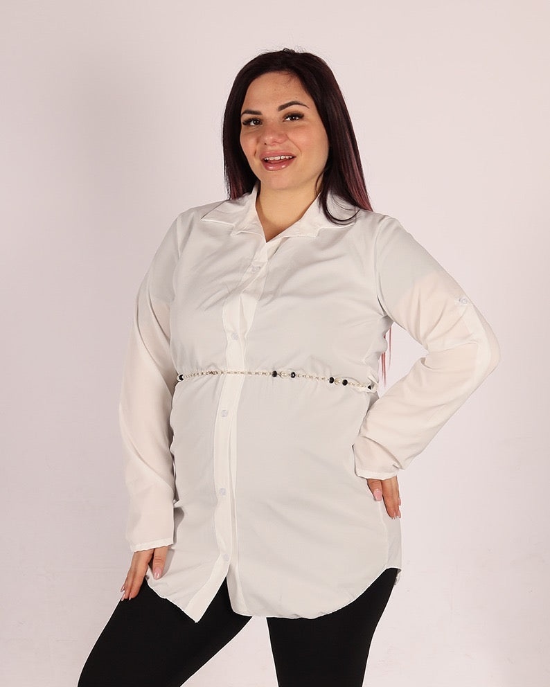 CAMICIA PERLA