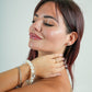 Set Bracciali ed orecchini perlati