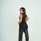 Coordinato Top e Pantalone con Pailettes