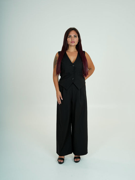 Tailleur  Giacca e pantalone neri semplici