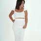 Coordinato Top e Gonna lunga