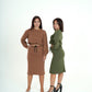 Coordinato Felpa a maniche lunghe con gonna lunga