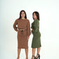 Coordinato Felpa a maniche lunghe con gonna lunga