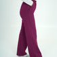 Pantaloni classici con elastico bianco