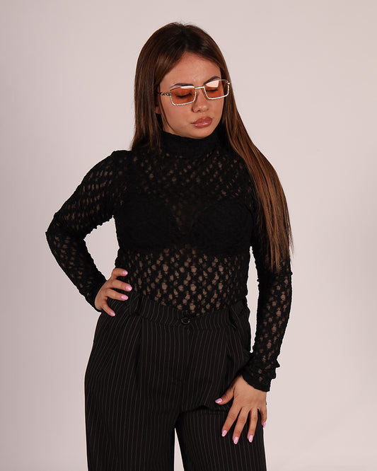 Maglia Particolare Ricamata