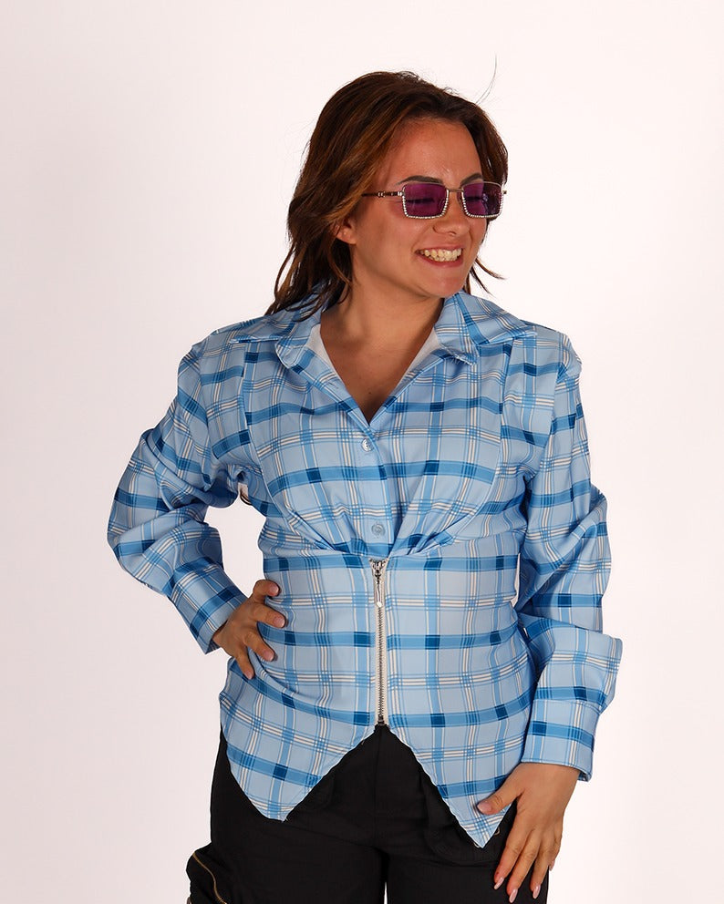 Camicia con zip