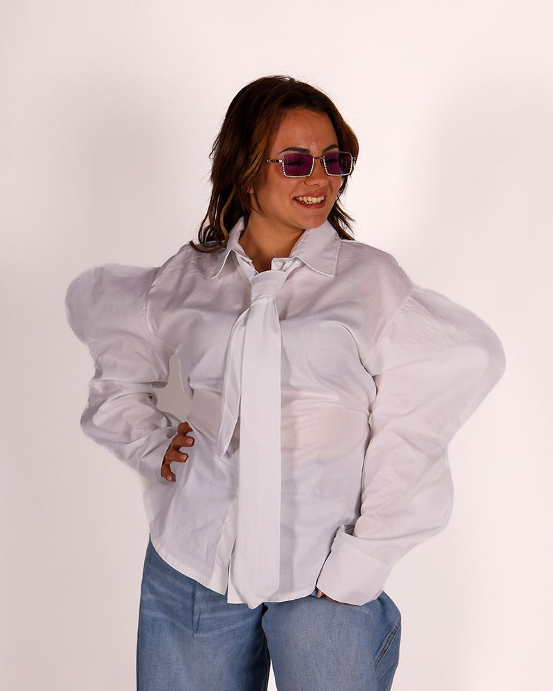 Camicia Sbuffo Cravatta