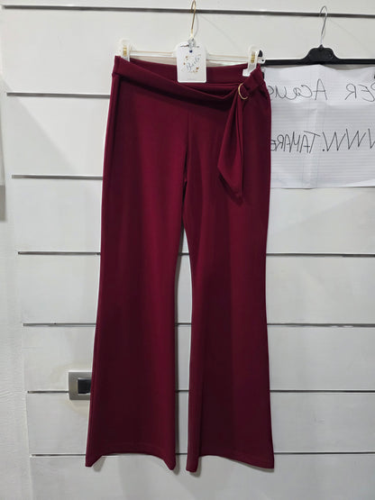 PANTALONE CLASSICO CON CINTURINA