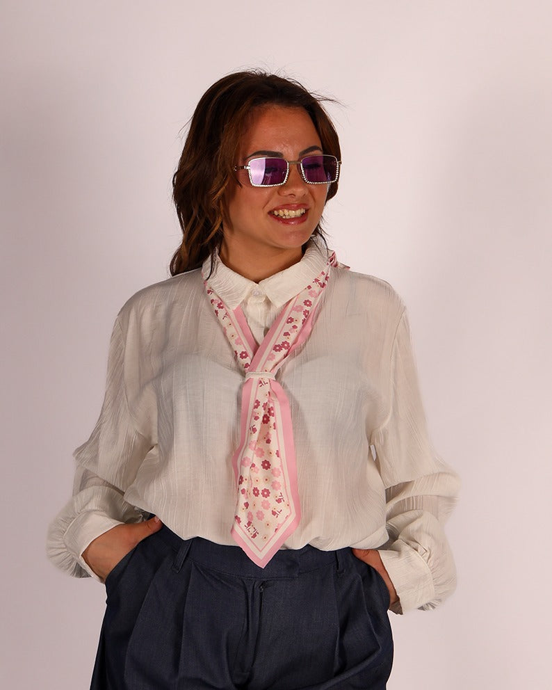 CAMICIA CRAVATTA FIORE